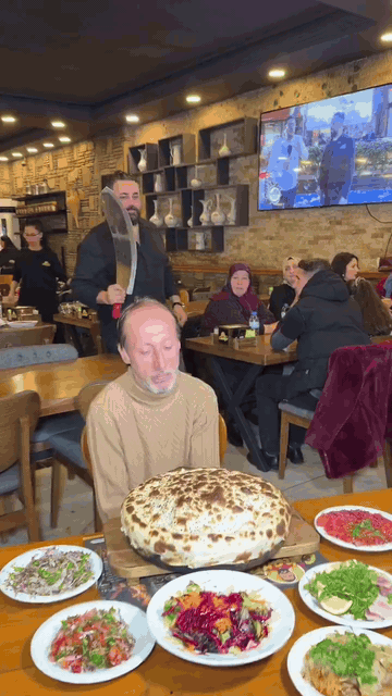 Folk Valley Old Man Food animated GIF meme template